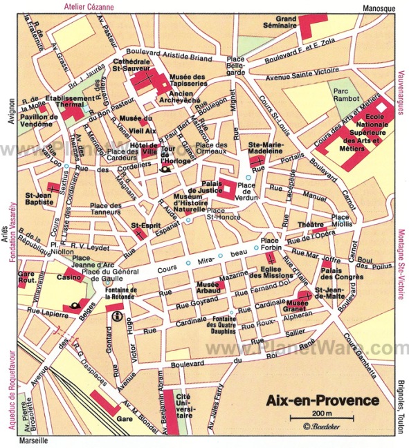 aix-en-provence-map